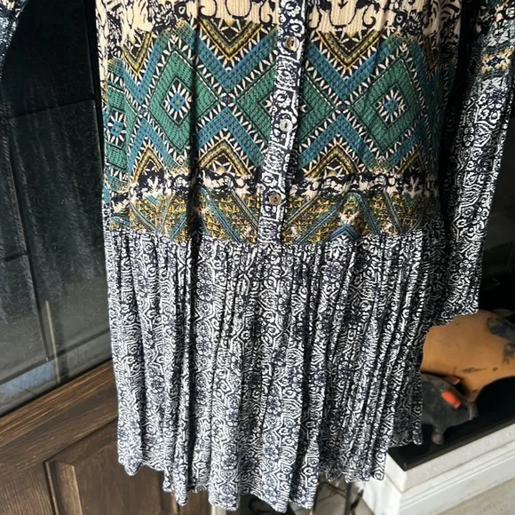 NWOT ~ Mystree Boho Dress Tunic Top - Picture 5 of 13